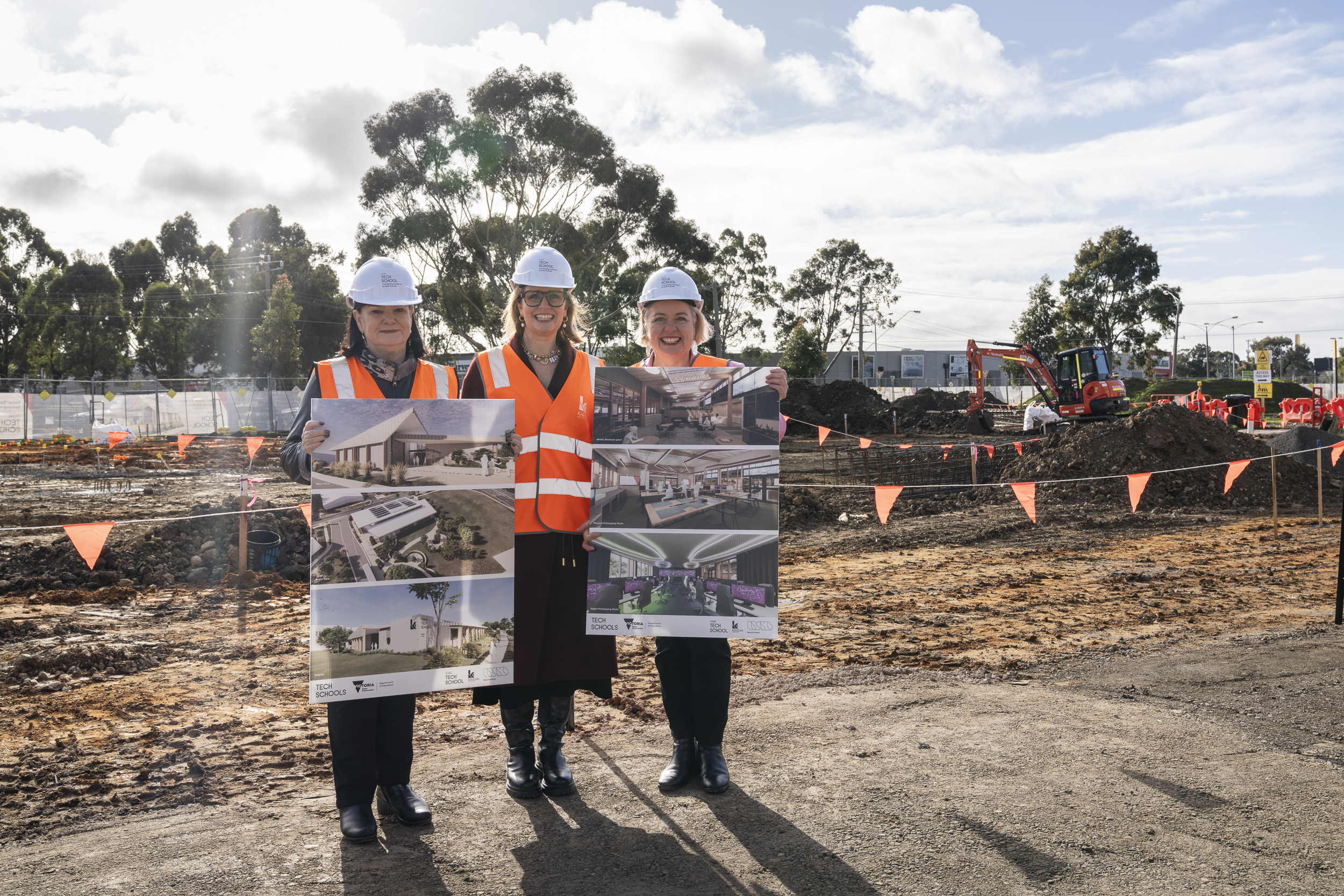 Construction begins for new Hume Tech School